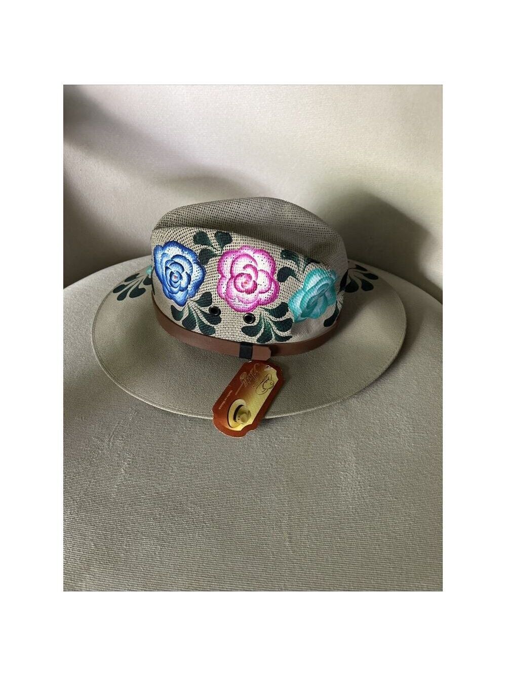 Woman’s Mexican Hand Painted Artisan Hat.